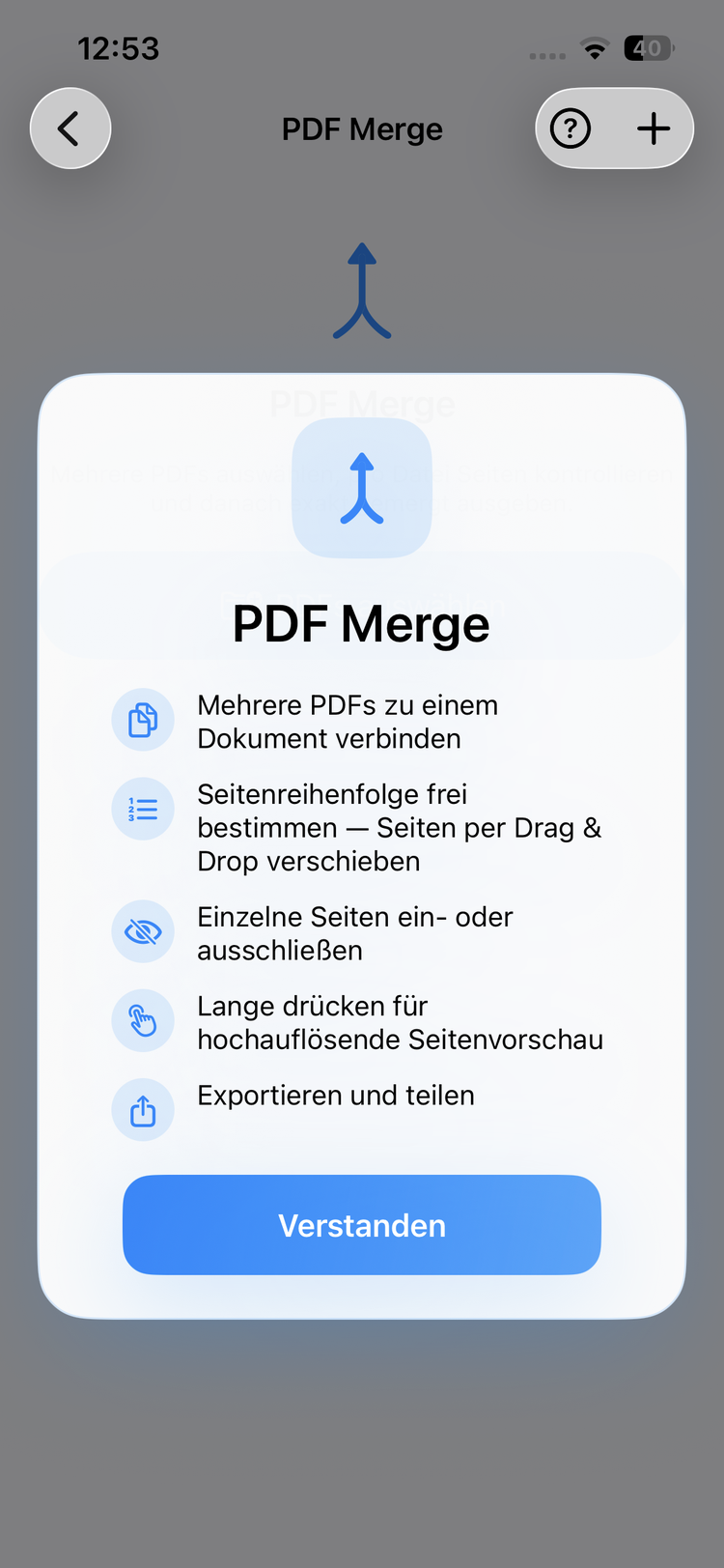 Clip PDF Merge – mehrere PDFs zusammenfügen per Drag and Drop