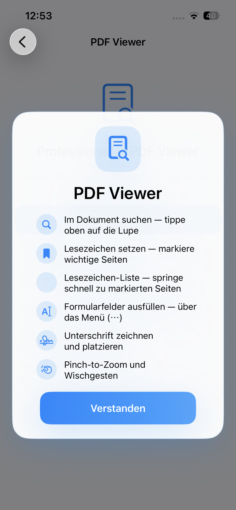 Clip PDF Viewer – PDF Viewer mit Suche, Lesezeichen und Formularfunktion